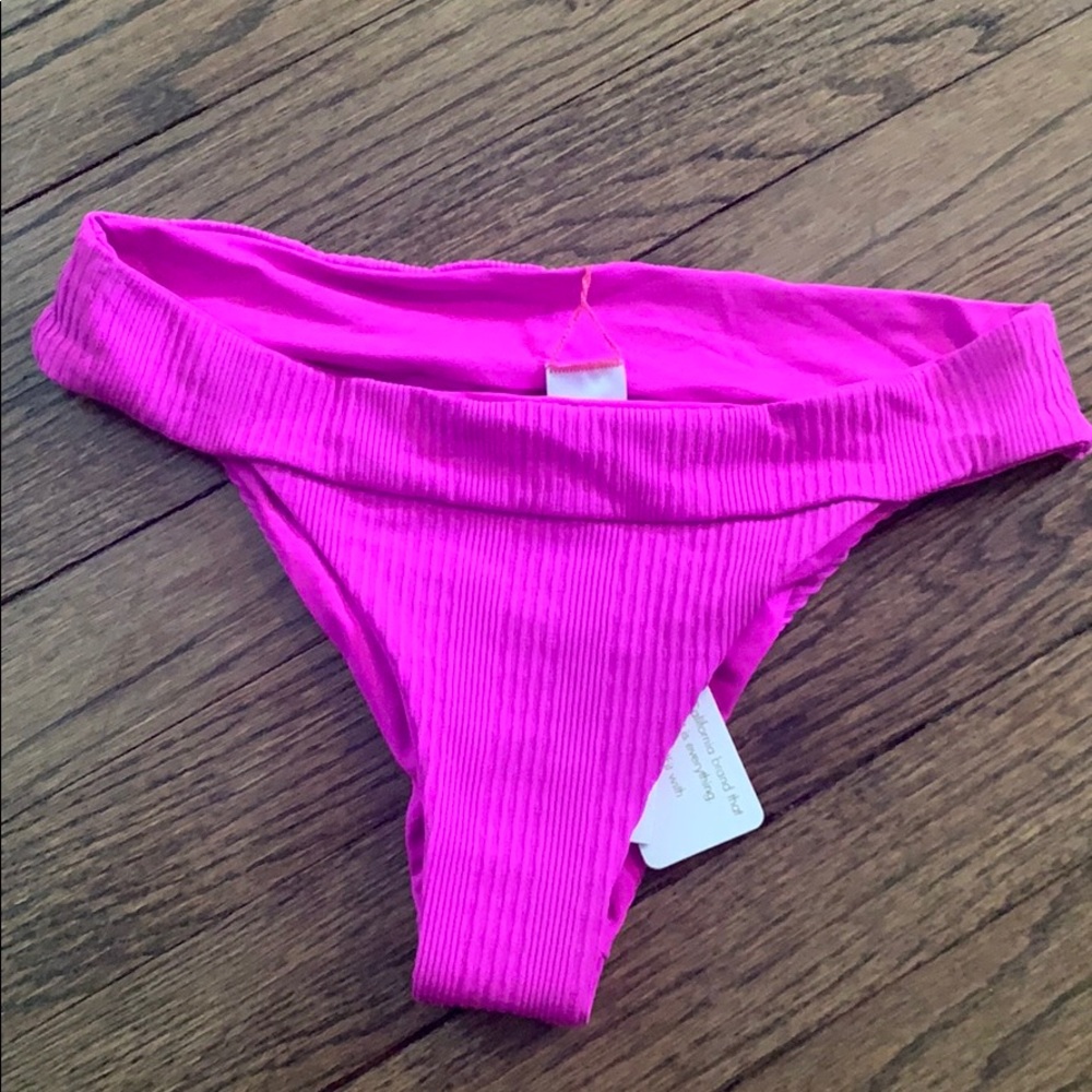 Pink bikini bottom